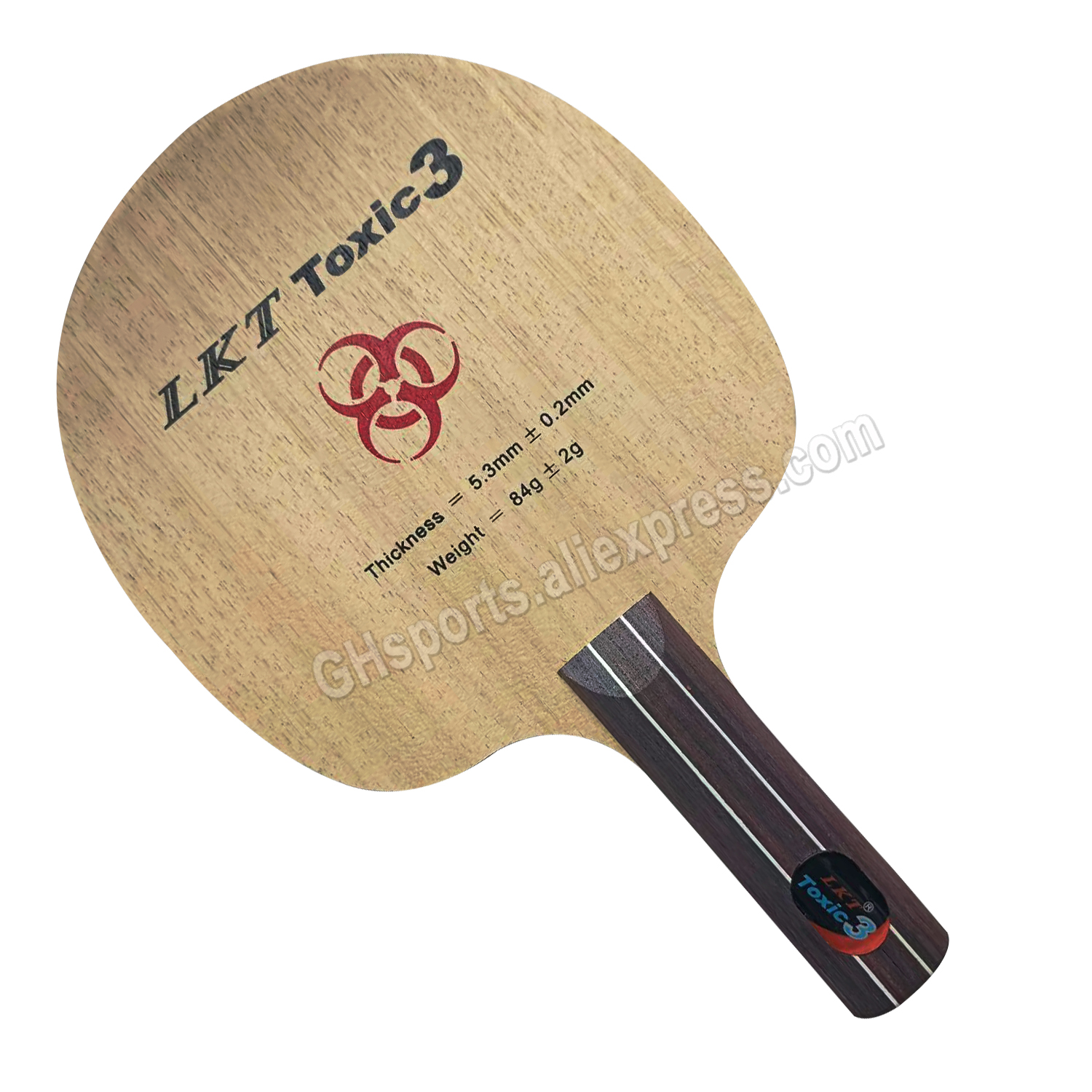 Table Tennis Review - Original LKT Toxic3 Chop Type table