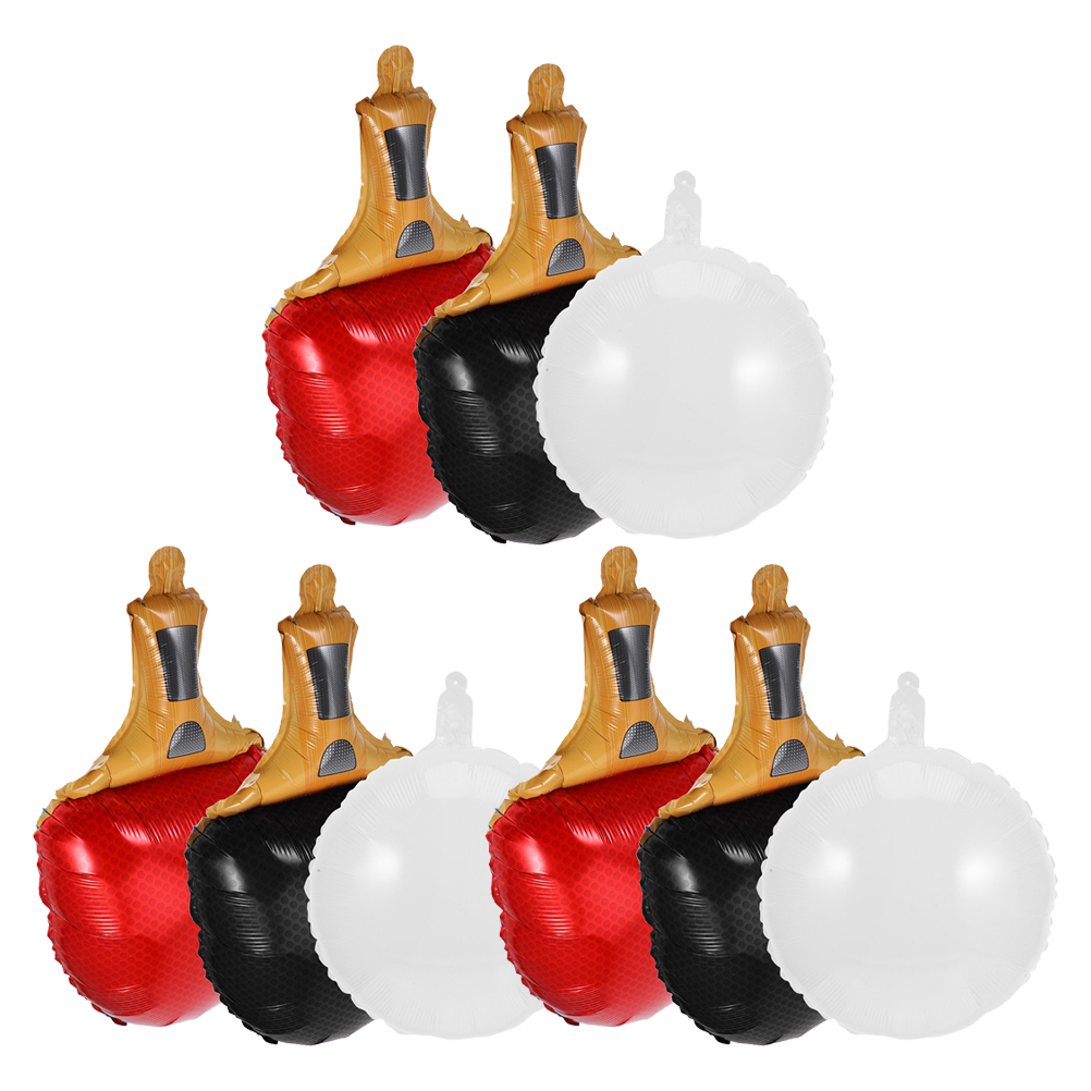 Table Tennis Venue - 9pcs Table Reusable Foil Sports Theme