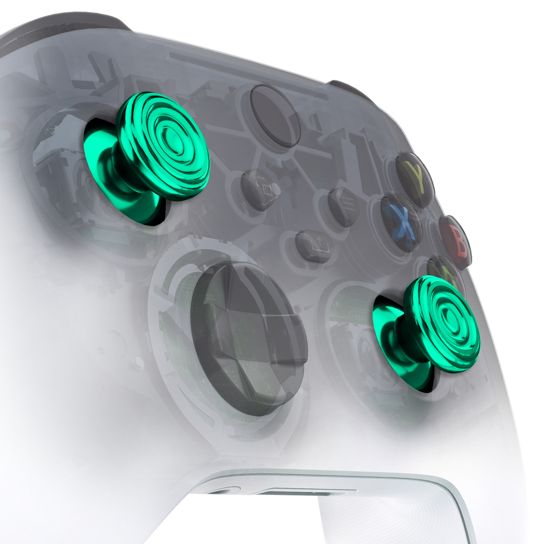 Table Tennis Xbox - eXtremeRate Custom Metal Thumbsticks Analog Stick