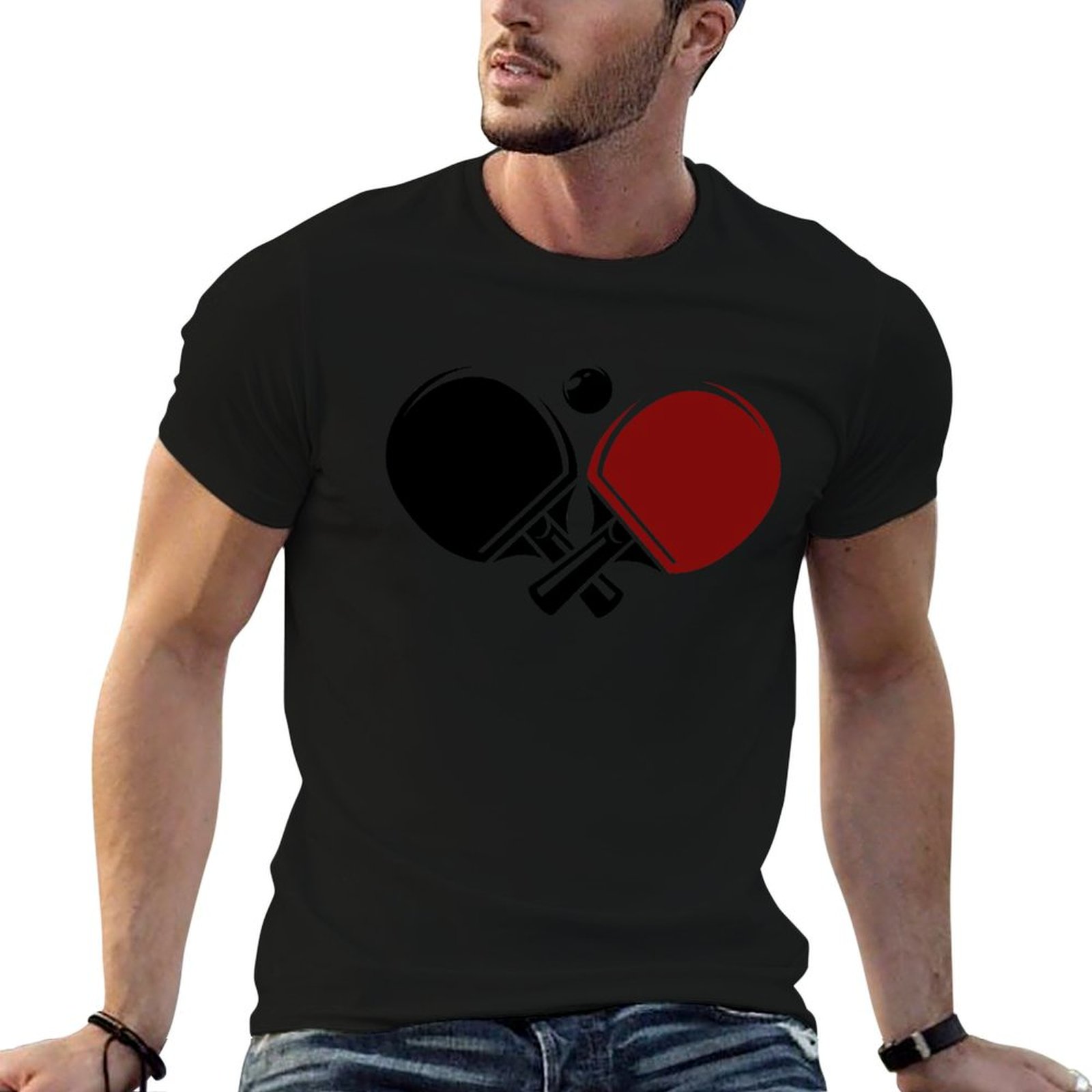 Table Tennis Graphics - Table tennis logos design T-Shirt t