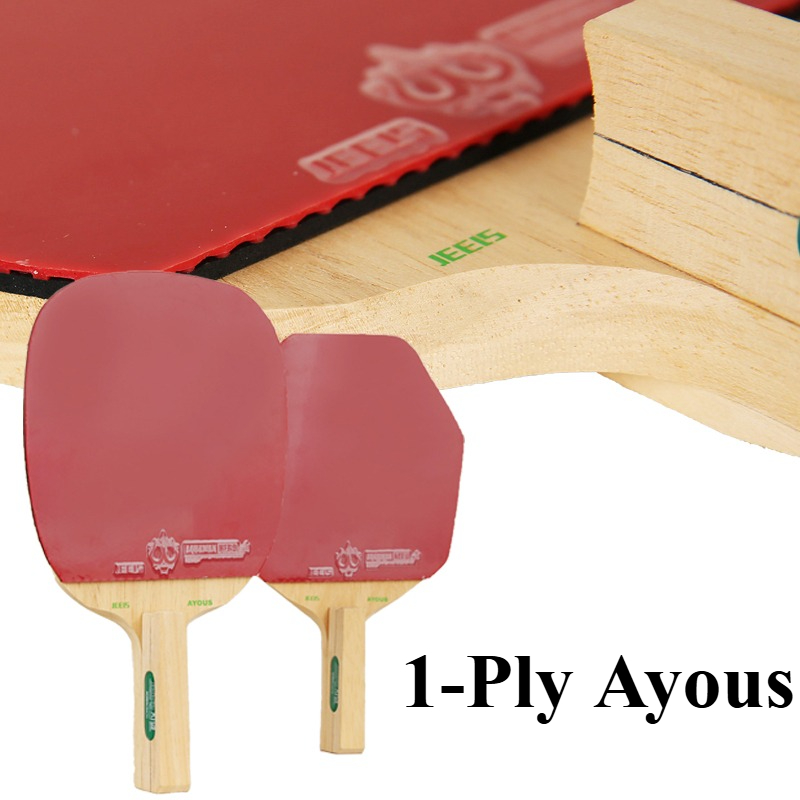 Table Tennis Venue - JEELS Japanese 1-Ply Ayous Wood Table