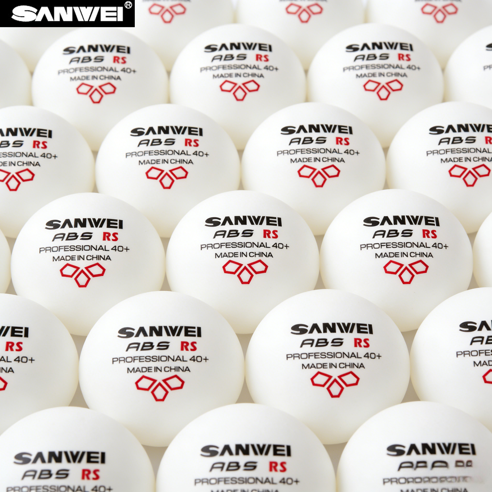 Table Tennis How To Play - Original SANWEI ABS New Material 40+
