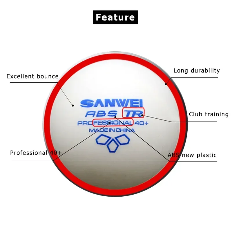 SANWEI-ABS TR 3 Star Table Ten – Table Tennis How To Play Bewertung und Preis