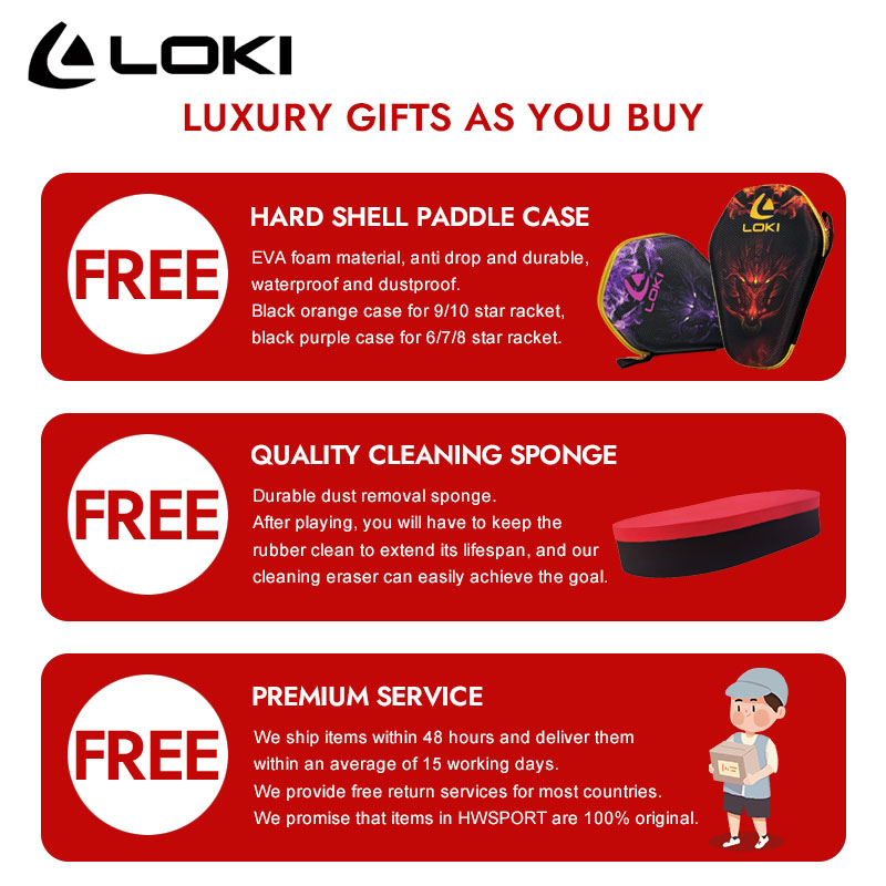 LOKI DRAGON 10 STAR Table Tenn – Table Tennis Zhang Jike Bewertung und Preis
