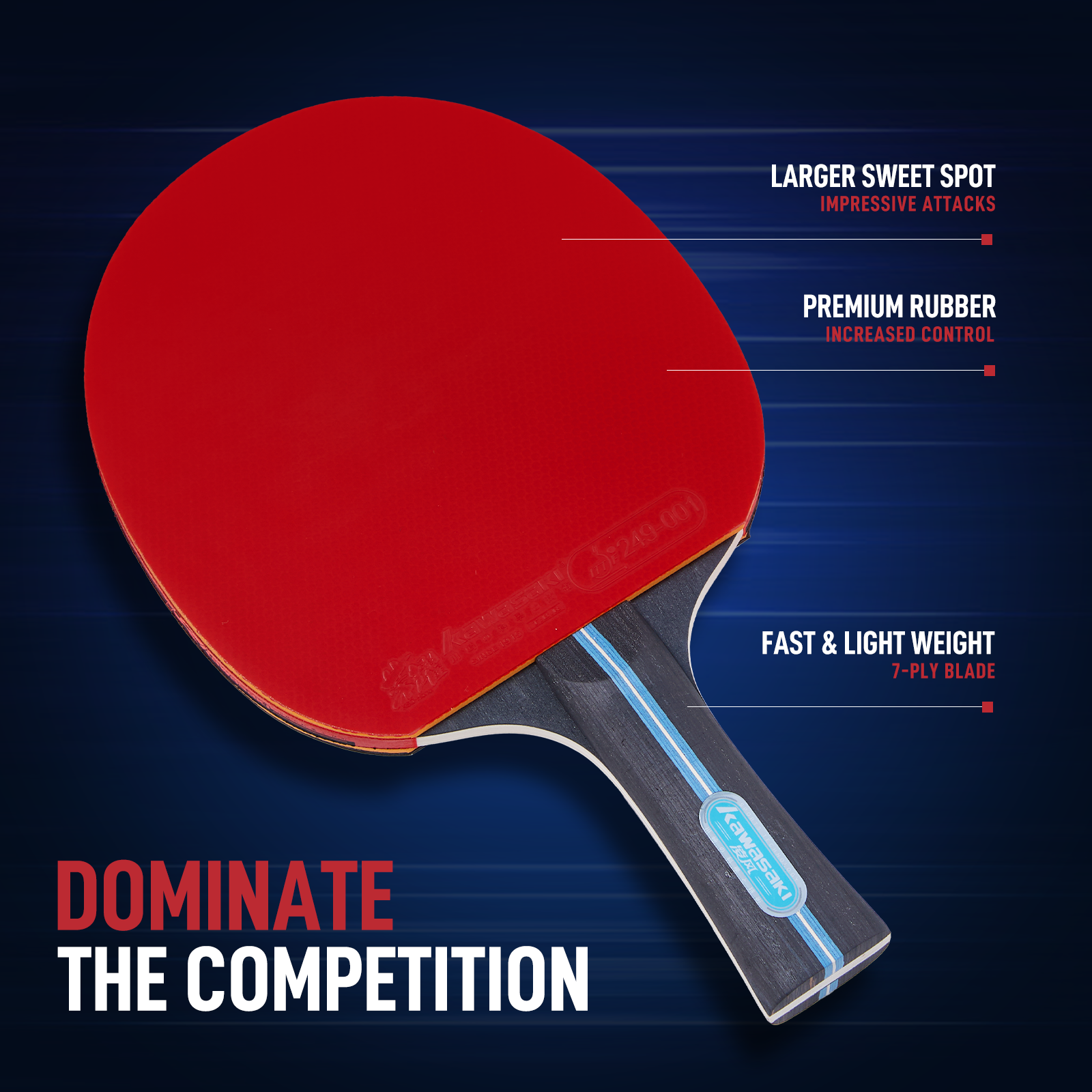 Kawasaki Table Tennis Equipmen – Table Tennis How To Play Bewertung und Preis