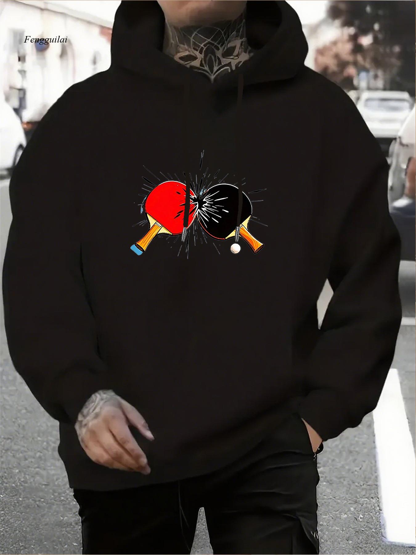 Ping Pong Smash Graphic Hoodie – Table Tennis Graphics Bewertung und Preis