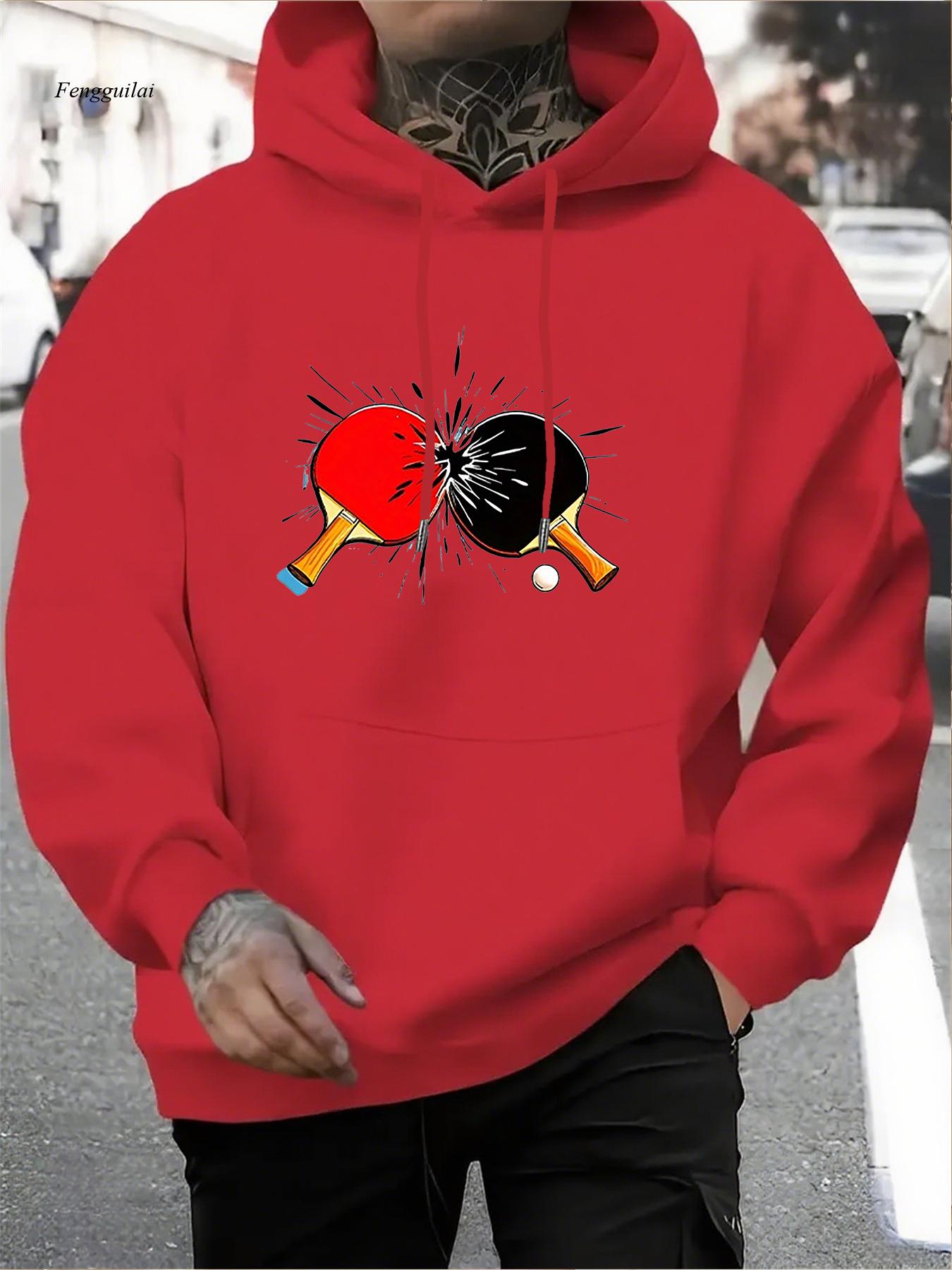 Ping Pong Smash Graphic Hoodie – Table Tennis Graphics Bewertung und Preis