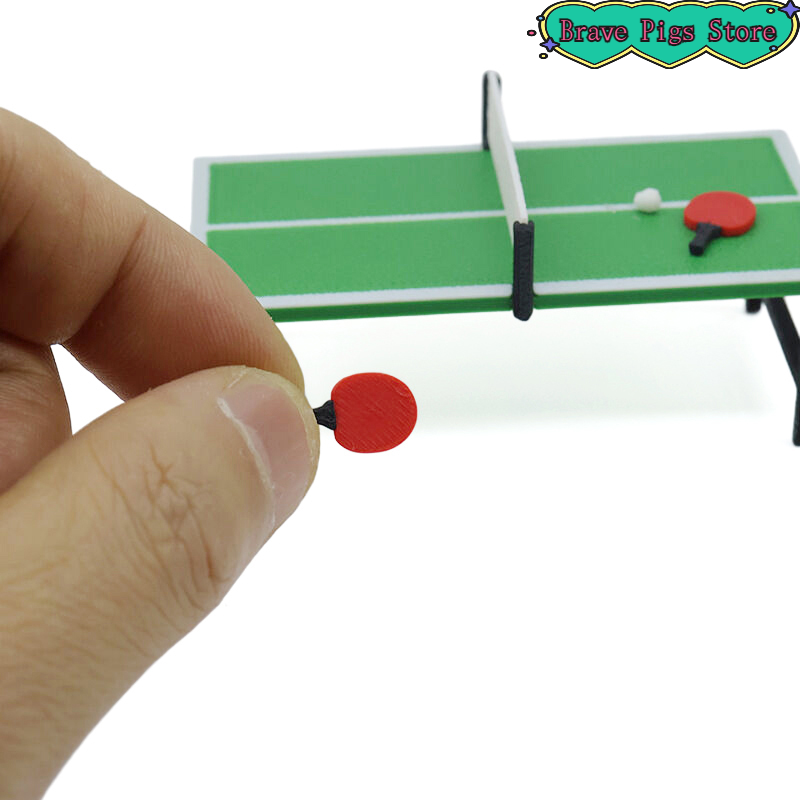 1:12 Miniature Table Tennis Ra – Table Tennis Paddle Set Bewertung und Preis