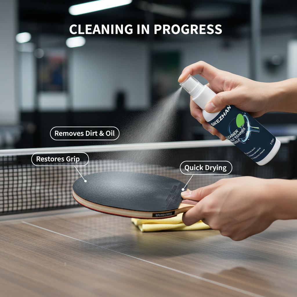 Ping Pong Paddle Cleaner Spray – Table Tennis Paddle Set Bewertung und Preis