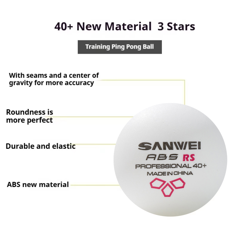 SANWEI RS40+ 3 Star Table Tenn – Table Tennis How To Play Bewertung und Preis