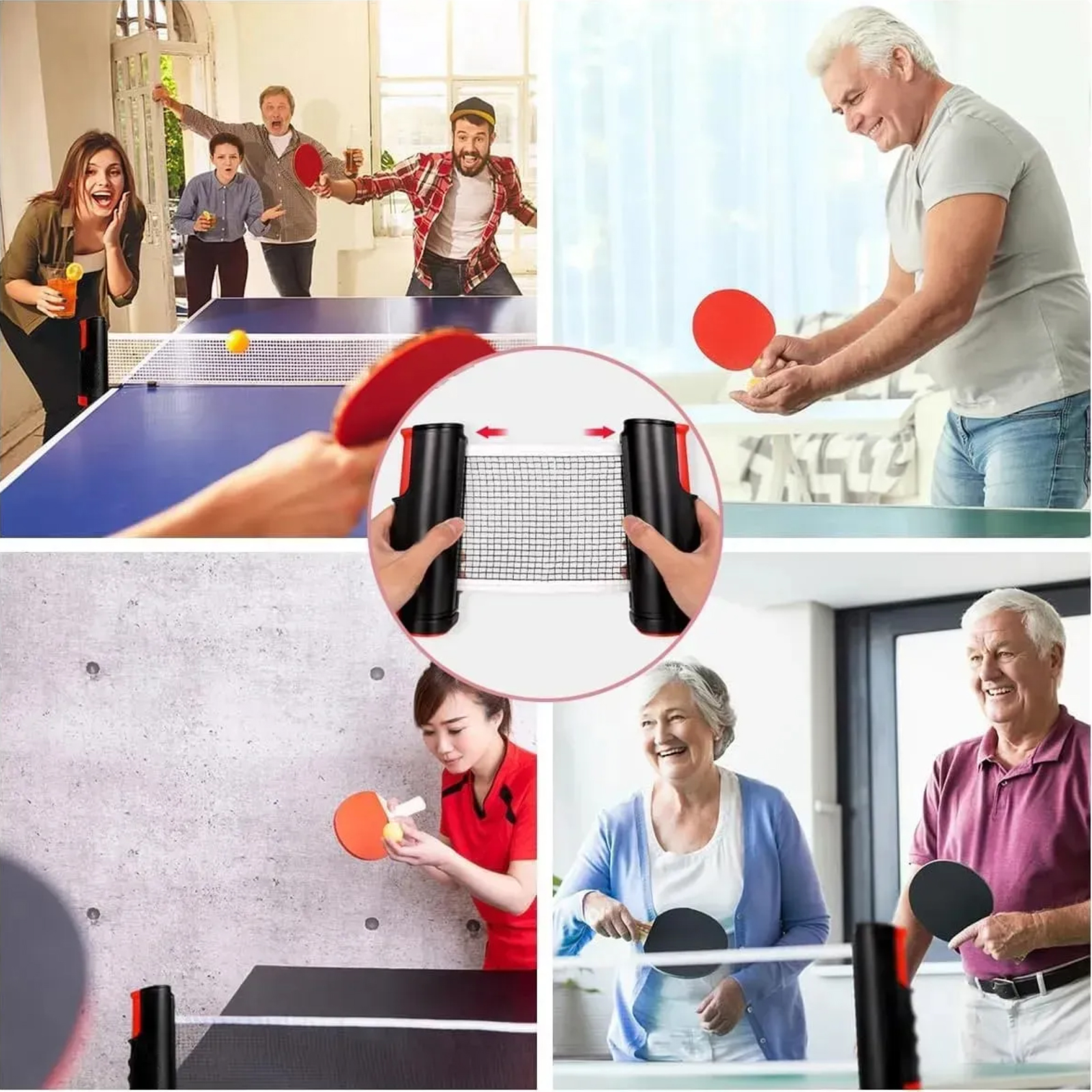 Table Tennis Net Ping Pong Rac – Table Tennis Paddle Set Bewertung und Preis