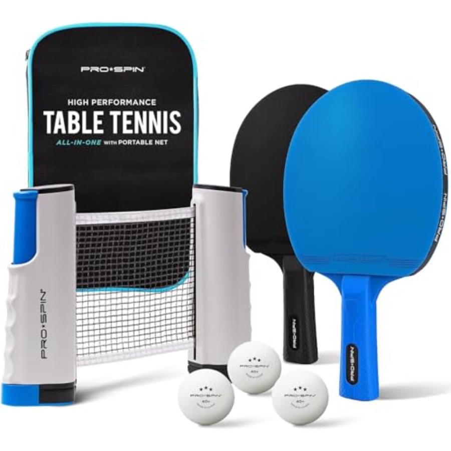 Portable Ping Pong Set with Re – Table Tennis Net Bewertung und Preis