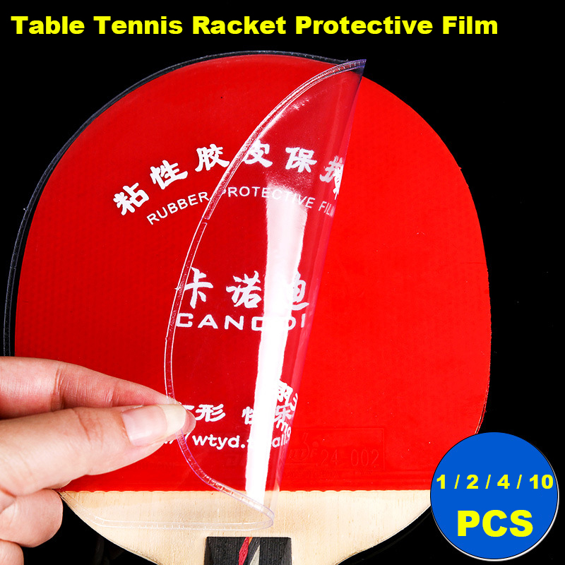 1/2/4/10PCS Table Tennis Racke – Table Tennis Rubber Protective Film Bewertung und Preis