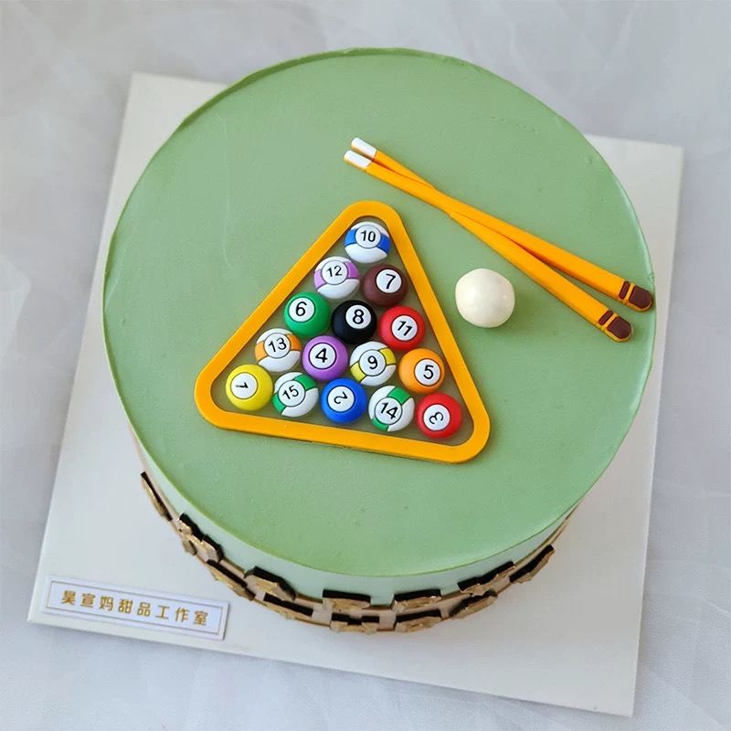 Billiard Cake Birthday Decorat – Table Tennis Venue Bewertung und Preis