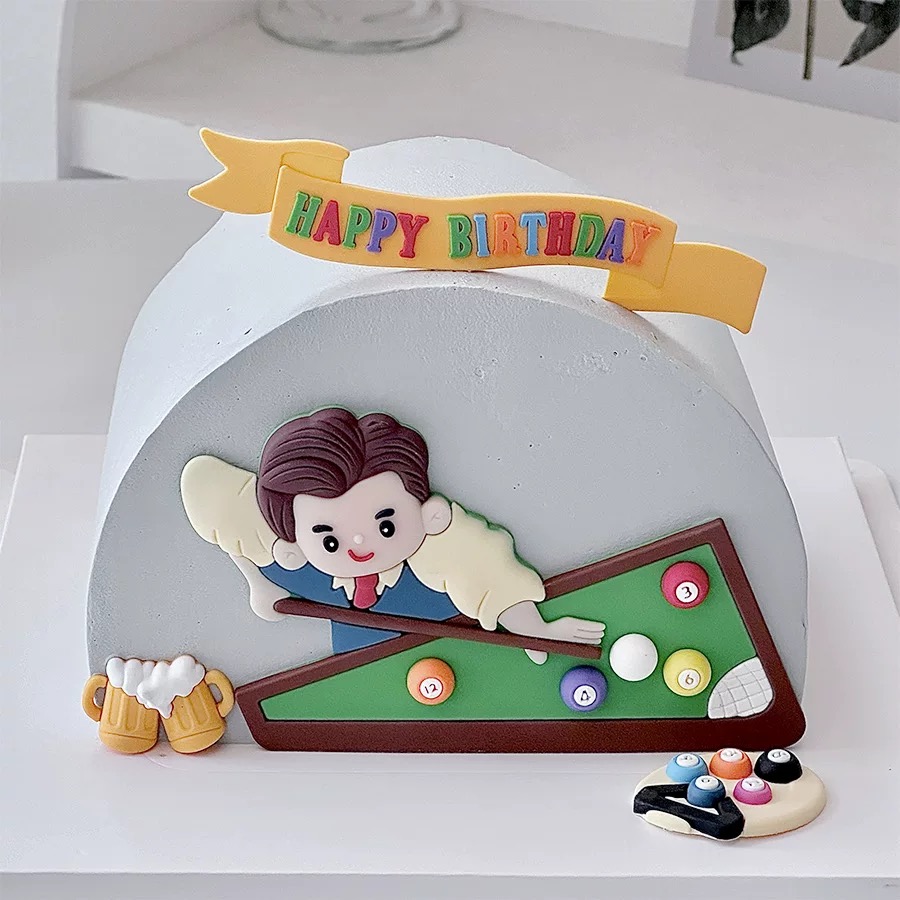 Billiard Cake Birthday Decorat – Table Tennis Venue Bewertung und Preis