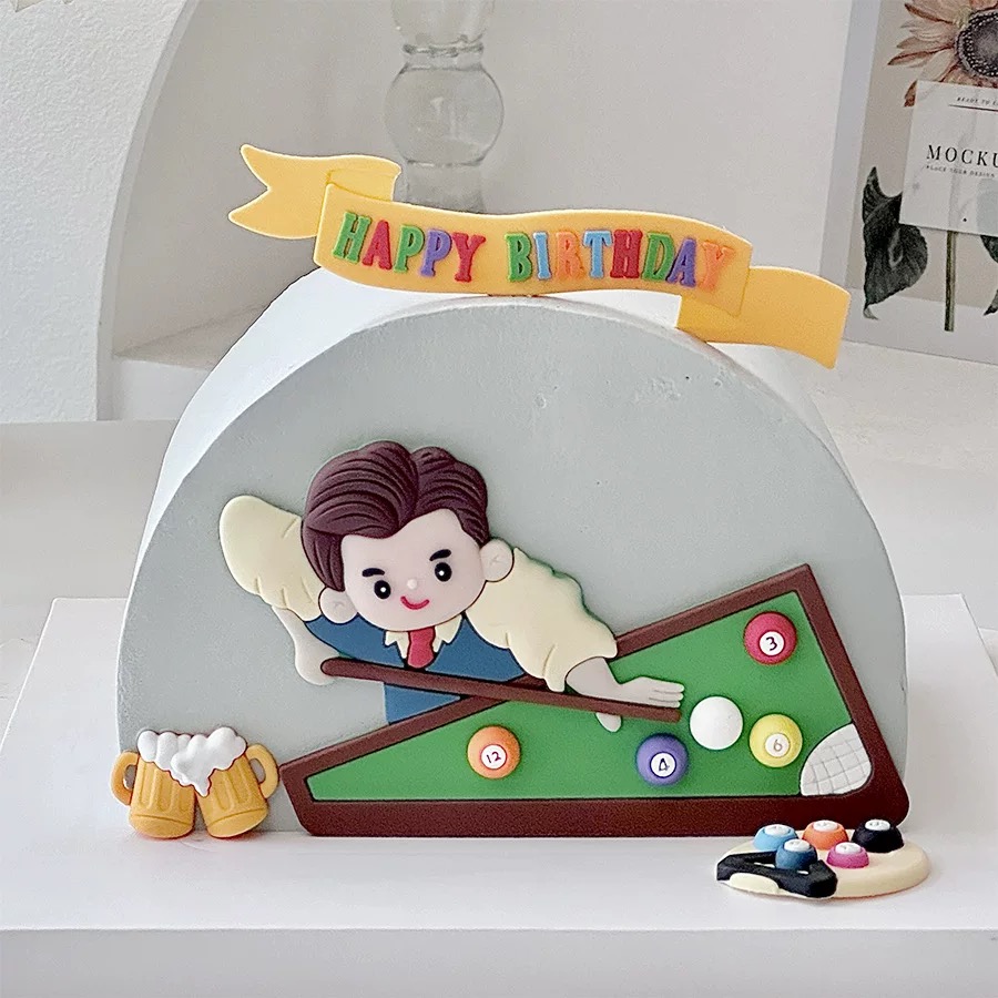 Billiard Cake Birthday Decorat – Table Tennis Venue Bewertung und Preis