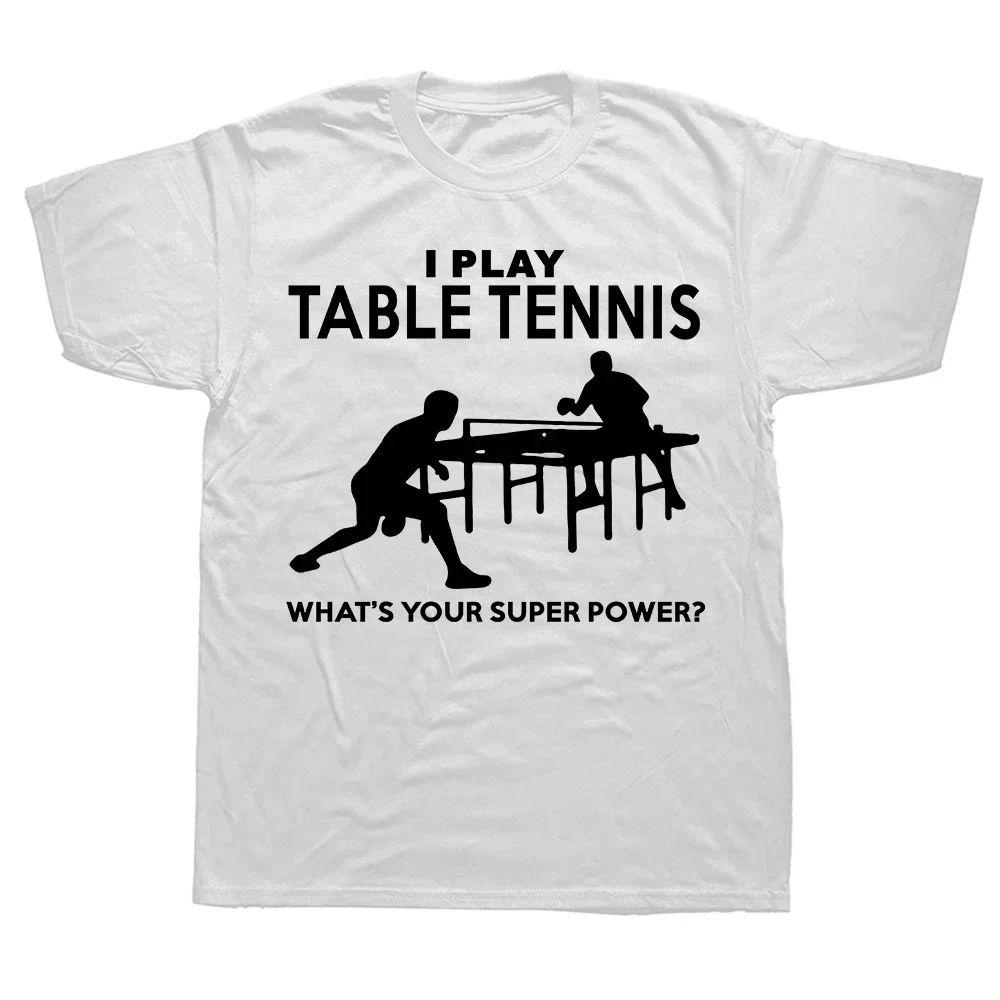 Fun Table Tennis Graphic T-shi – Table Tennis Graphics Bewertung und Preis