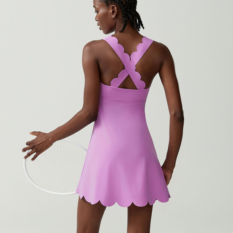 Women Tennis Yoga Dress Solid  – Table Tennis Jacket Bewertung und Preis