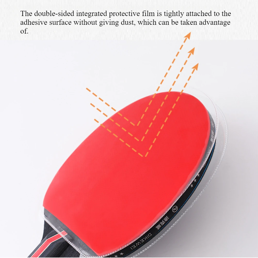 Table tennis racket bottom con – Table Tennis Rubber Protective Film Bewertung und Preis